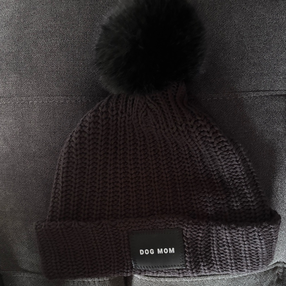 Love Your Melon Black Knit Beanie